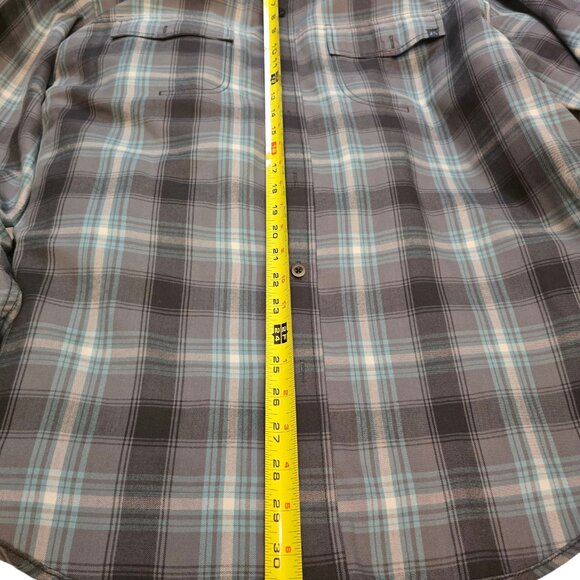 JKL Long Sleeve Plaid Buttom Up Shirt sz XXL - Picture 8 of 12